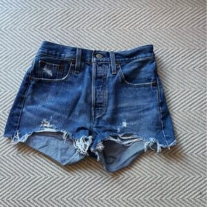 Levi’s Blue Jean Shorts